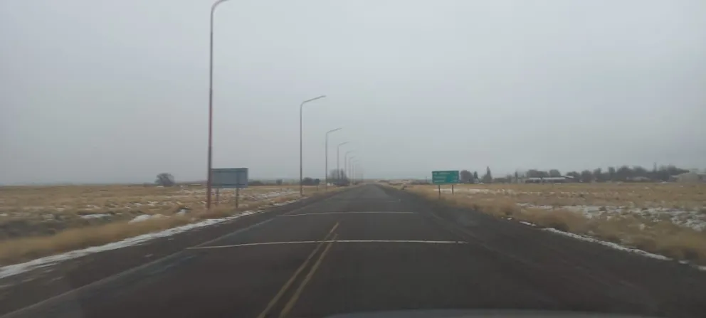 Restringen el tránsito para camiones en la ruta 40 chica y solicitan extremar las medidas en ruta 23