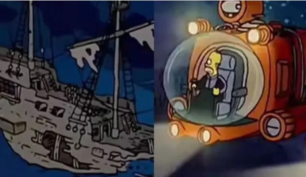 La increíble predicción que hicieron Los Simpson sobre el submarino Titan