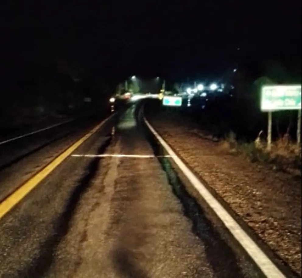 Lluvias y nevadas en Línea Sur: advertencia para conductores en zona cordillerana
