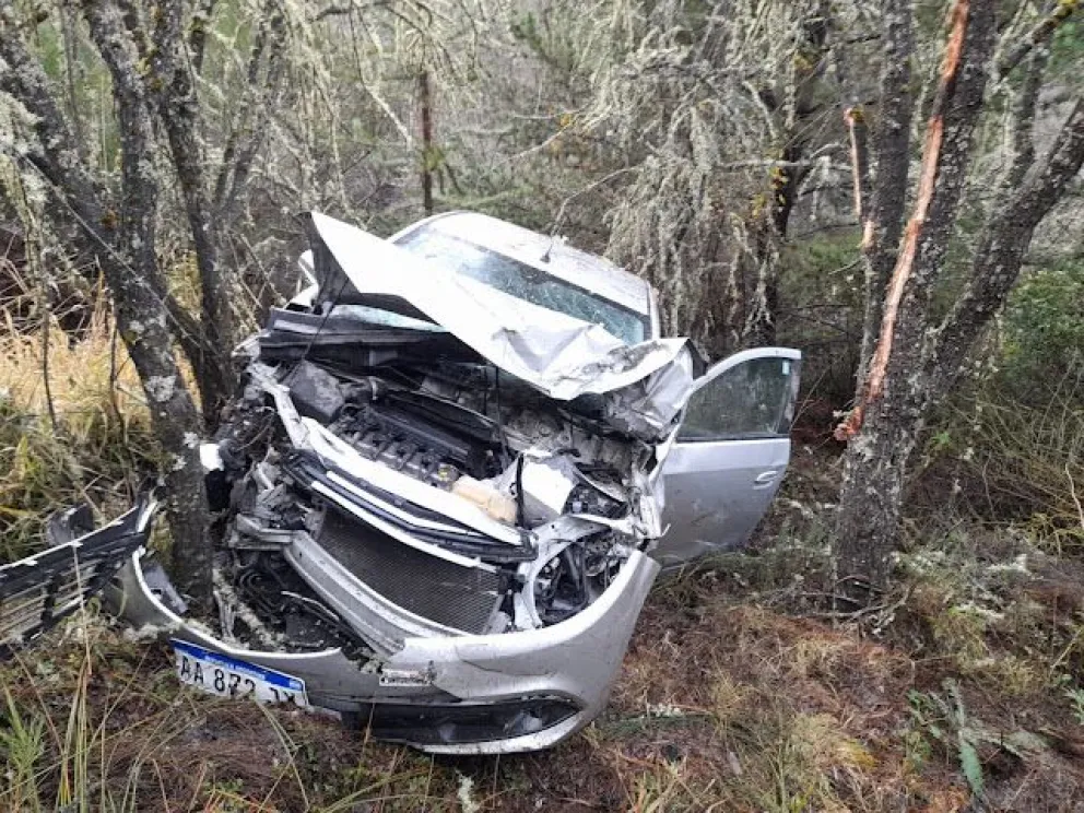 Violento accidente vehicular en la zona de Villegas dejó a una mujer herida 
