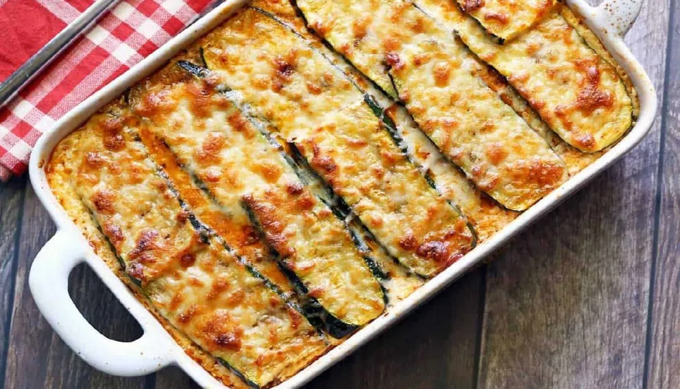 Lasagna de Zucchini: receta rendidora y económica